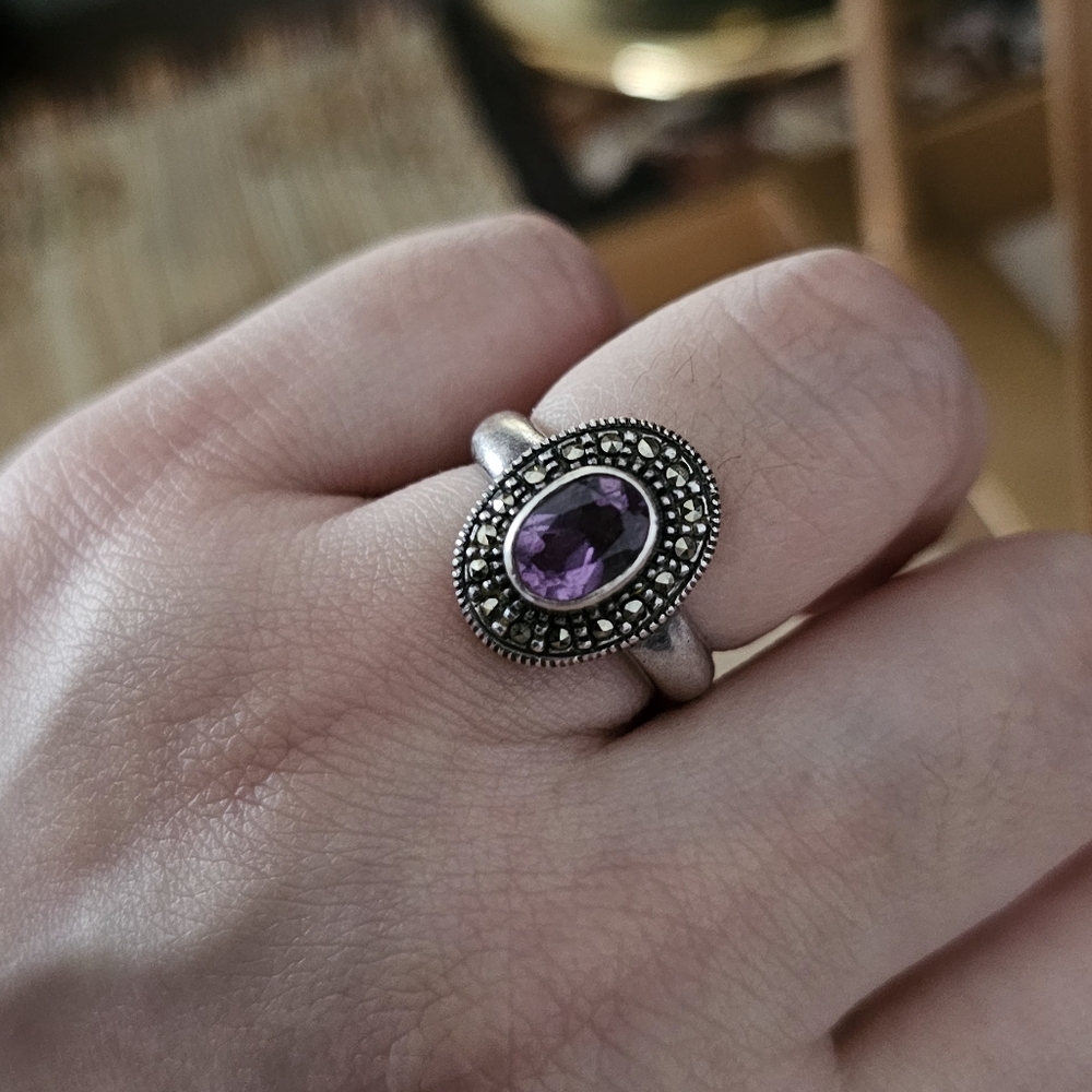 Sterling silver ring. - Picture 5 of 6